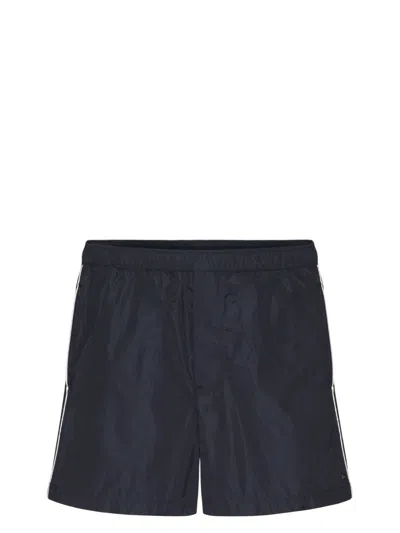 VALENTINO MEN'S MIDNIGHT NYLON SWIMMING SHORTS