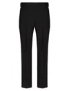 Valentino Straight-leg Tailored Trousers In Black