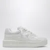 Valentino Garavani Mens White One Stud Xl Chunky-sole Leather Low-top Trainers In White