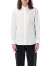 VALENTINO MEN'S POINTED COLLAR DRESS SHIRT IN WHITE FOR SS24
