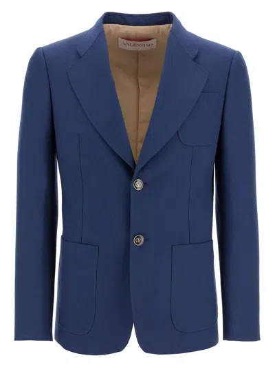 VALENTINO MEN'S SINGLE-BREASTED JACKET