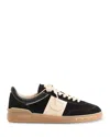 Valentino Upvillage Logo Sneakers Round Toe Rubber In Black