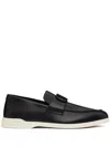 Valentino Garavani Vlogo Signature Slip-on Shoes With Rockstud Details In Black