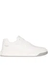 Valentino Leather Sneakers With Iconic Stud In White