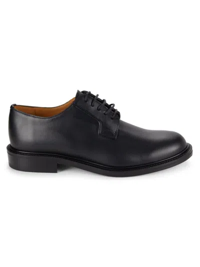 Valentino Garavani Men's Syd Leather Bluchers In Nero