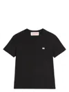 Valentino T-shirt With Signature Vlogo In Nero