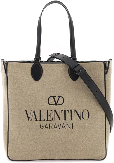 Valentino Garavani Men's Toile Iconographe Tote Bag In Mixed Colours