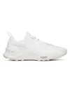 Valentino White Fabric And Mesh True Act Sneakers In White
