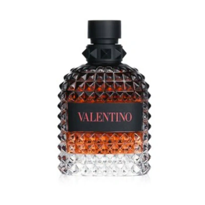 Valentino Men's Uomo Born In Roma Coral Fantasy Edt Spray 3.4 oz Fragrances 3614273672412 In Red   / Coral