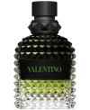 VALENTINO MEN'S UOMO BORN IN ROMA GREEN STRAVAGANZA EAU DE TOILETTE SPRAY, 1.7 OZ.