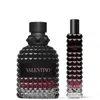 Valentino Men's Uomo Born In Roma Intense Gift Set Fragrances 3614274160352