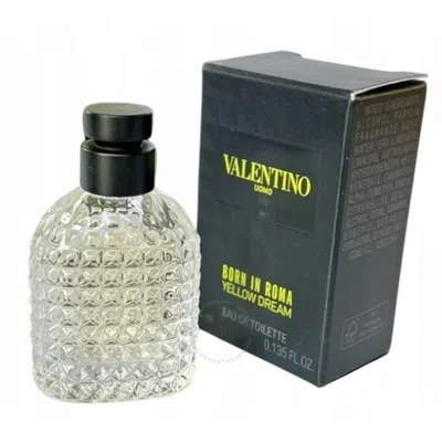 Valentino Men's Uomo Born In Roma Yellow Dream Edt Spray 0.13 oz Fragrances 3614273700559 In White