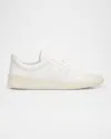 Valentino Upvillage Low Top Nappa Leather Sneaker In White