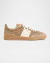 Valentino Upvillage Low-top Sneakers In Brown