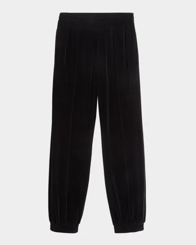 VALENTINO MEN'S V LOGO CHENILLE PANTS