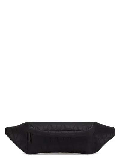 Valentino Garavani Men's  - Nylon Belt Bag In Black