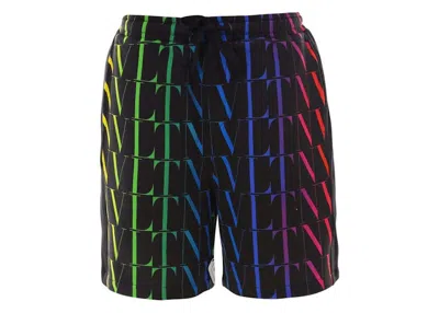 Pre-owned Valentino Men's  Vltn Times Bermuda Shorts