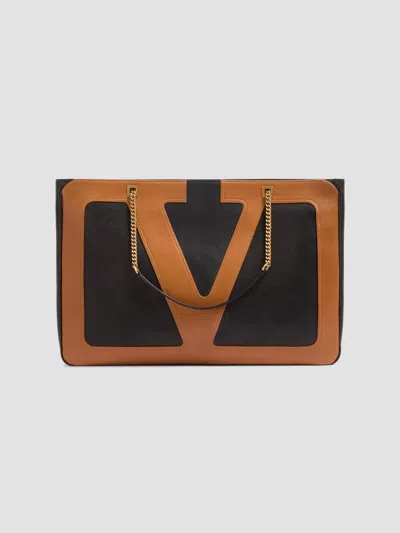 Valentino Garavani Men's Viva Superstar Nappa Leather Shopper Bag In Pattern