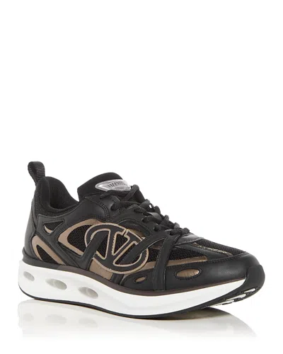 VALENTINO GARAVANI MEN'S VLOGO LOW TOP SNEAKERS