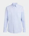 Valentino Vlogo Embroidered Long-sleeved Shirt