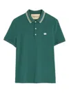 Valentino Polo Jersey Regular Embroidered Dreamatic In Green