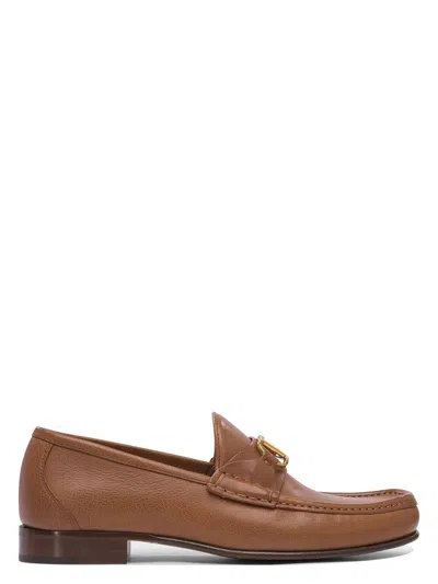 VALENTINO GARAVANI MEN'S VLOGO SIGNATURE LOAFERS