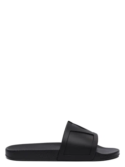 VALENTINO GARAVANI MEN'S VLOGO SIGNATURE SLIDES