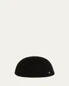 Valentino Men's Vlogo Signature Wool Beret In Black