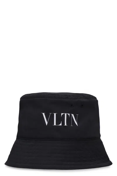 Valentino Garavani Men's Vltn Black Bucket Hat
