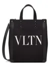 Valentino Rockstud Tote Bag In Black