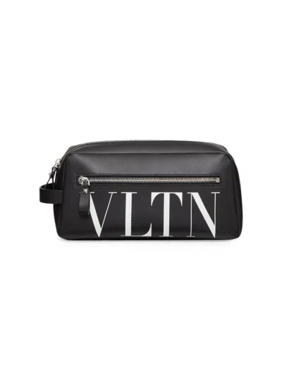 Valentino Garavani Men's Vltn Washbag In Black