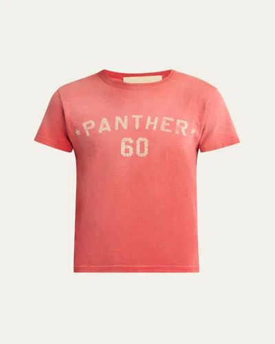 VALENTINO MEN'S WASHED CHEZ VALENTINO CREWNECK T-SHIRT