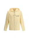 Valentino Cream Nylon Jacket In Yellow