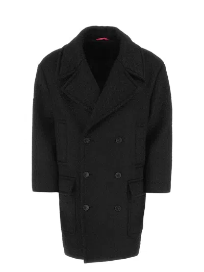 VALENTINO MEN'S WOOL BLEND COAT