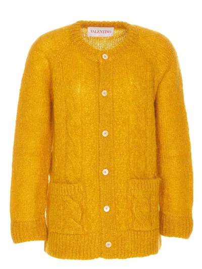 VALENTINO MEN'S WOOL CARDIGAN