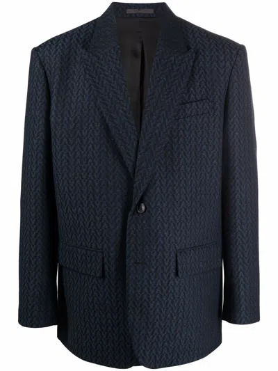 Valentino Formal Blazer Jacket In Black