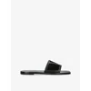 Valentino Viva Superstar Leather And Suede Slides