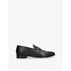 Valentino Garavani Men Vlogo Signautre Leather Loafers In Black