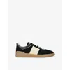 Valentino Upvillage Logo Sneakers Round Toe Rubber In Black