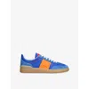 Valentino Garavani Color-blocked Sneakers With Rockstud Detailing In Black