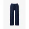 Valentino Mens Grandala Monogram Straight-leg Woven Jogging Bottoms