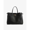 Valentino Mens Antibes Vlogo Signature Large Grained-leather Tote Bag Nero In Nero