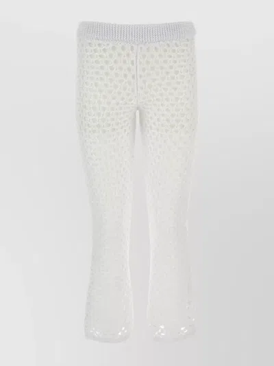 Valentino Women's Meshescape Pant In White