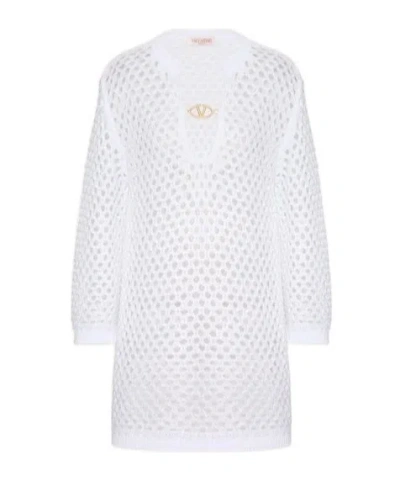 Valentino Mesh Knitted Top
