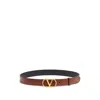 Valentino Vlogo Signature Leather Belt