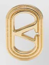 Valentino Metal Stud Earrings Oval Shape In Gold