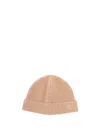 Valentino Vlogo Ribbed Beanie