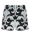 Valentino Nylon Swimsuit With Metamorphos Wall Print
