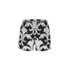 Valentino Nylon Swimsuit With Metamorphos Wall Print In Black