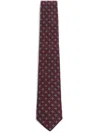 Valentino Silk "valentie" Tie In Red